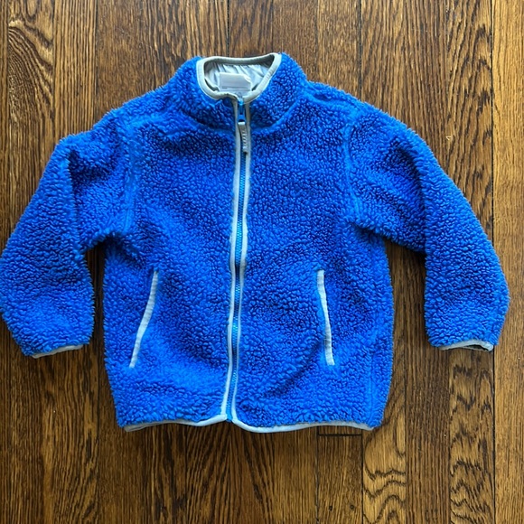 Hanna Andersson Faux Shearling Jacket Size 5/110CM - Picture 1 of 14